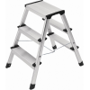 Klapptritt Stufen 3 Pltform-H.600mm Alu.m.Anti-Rutsch-Riffelung Klapptritt Stufen 3 Pltform-H.600mm Alu.m.Anti-Rutsch-Riffelung
