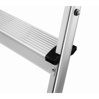 Klapptritt Stufen 3 Pltform-H.600mm Alu.m.Anti-Rutsch-Riffelung-Beschreibung lesen