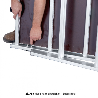 Klappbare Arbeitsplattform aus Aluminium mit 3 Stufen-Beschreibung lesen
