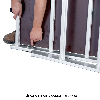 Klappbare Arbeitsplattform aus Aluminium mit 3 Stufen