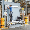 Klappbare Arbeitsplattform aus Aluminium mit 3 Stufen