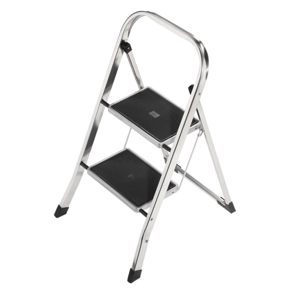 Klapptritt Stufen 2 Pltform-H.470mm Alu.m.Stahl-Stufen Klapptritt Stufen 2 Pltform-H.470mm Alu.m.Stahl-Stufen-Beschreibung lesen