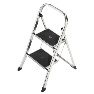 Klapptritt Stufen 2 Pltform-H.470mm Alu.m.Stahl-Stufen-Beschreibung lesen