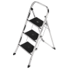 Klapptritt Stufen 3 Pltform-H.700mm Alu.m.Stahl-Stufen Klapptritt Stufen 3 Pltform-H.700mm Alu.m.Stahl-Stufen