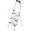 Klapptritt Stufen 3 Pltform-H.730mm Alu.m.Anti-Rutsch-Riffelung