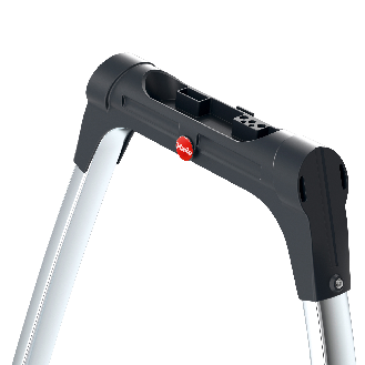 Klapptritt Stufen 3 Pltform-H.730mm Alu.m.Anti-Rutsch-Riffelung-Beschreibung lesen