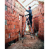 Aluminium-Trittleiter mit 4 Stufen und Ablageschale