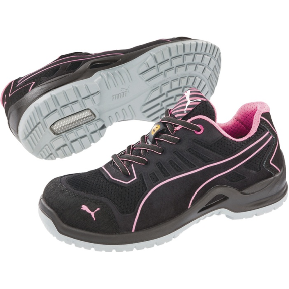 Damensicherheitsschuh Fuse TC Pink Wns Low Gr.38 schwarz/pink Mikrofaser/Mesh-Beschreibung lesen