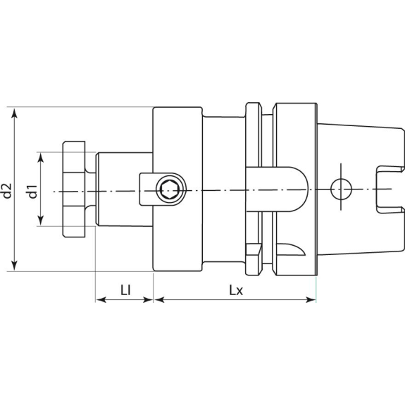 Aufsteckfräserdorn DIN69893A HSK-A63 27x100mm-Beschreibung lesen
