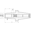 Schrumpffutter DIN69871ADSchaft SK40 16x80mm GT Schrumpffutter DIN69871ADSchaft SK40 16x80mm GT