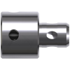 Adapter f. Quick-In-Aufn.für Kernbohrer mit 19mm Weldonschaft inkl. 1 Auswerfer Adapter f. Quick-In-Aufn.für Kernbohrer mit 19mm Weldonschaft inkl. 1 Auswerfer