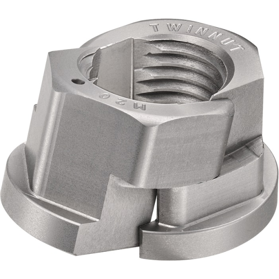 TWINNUT-Mutter Nr.6333S Gr.M16 o.Bund-Leggi tutto