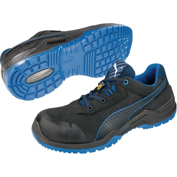 Sicherheitsschuh Argon Blue Low Gr.44 schwarz/blau Leder S3 ESD SRC EN20345 1 PA-Beschreibung lesen