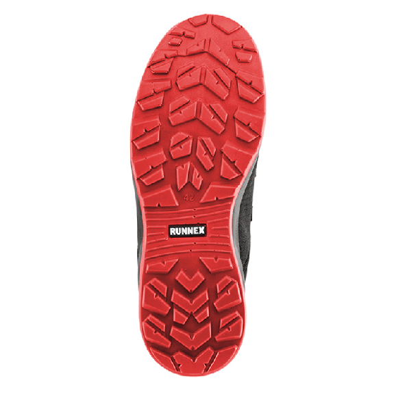 Sicherheitsstiefel TeamStar 5312 Gr.44 schwarz/rot S3 SRC ESD EN20345-Beschreibung lesen
