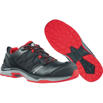 Sicherheitsschuh ULTRRAIL BLACK Low Gr.43 schwarz/rot Leder-Beschreibung lesen