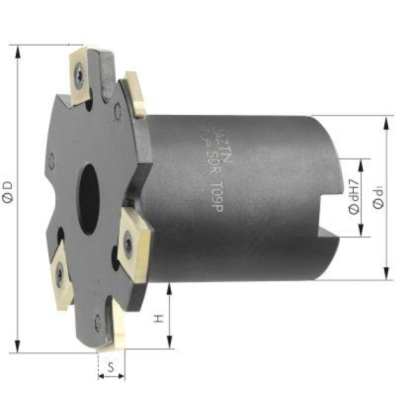 Fresa de disco con Bund Z8 D 63x4 mm-Leer más
