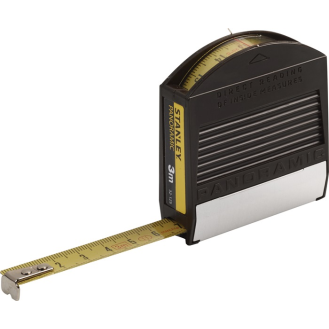Taschenrollbandmaß Pamic L. B.12,7mm mm/cm EG II Ku.Sichtfenster-Beschreibung lesen