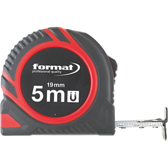 Taschenbandmaß Magnet 5mx19mm weiß-Beschreibung lesen