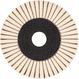 Fächersch. kombi 125mm Filz-Schleifleinen-Beschreibung lesen