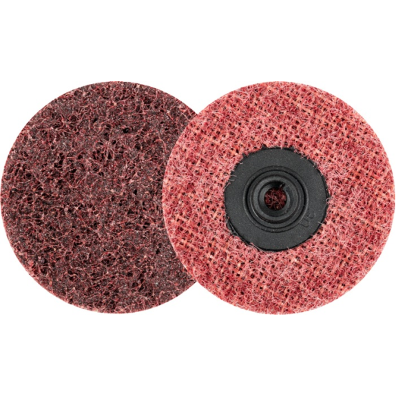 Vlieskompaktscheibe COMBIDISC VRH D.50mm mittel hart rot 7500min-¹ Vlieskompaktscheibe COMBIDISC VRH D.50mm mittel hart rot 7500min-¹-Beschreibung lesen