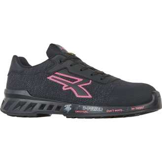 Damensicherheitsschuh MICHELLE Gr.38 schwarz/rosa S1P SRC ESD EN20345-Beschreibung lesen