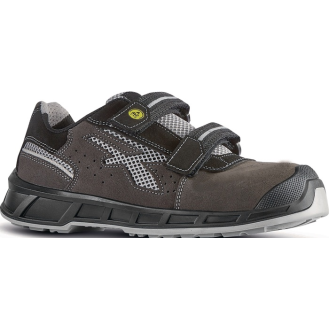 Sicherheitssandale Prince Gr.41 grau-grau Leder m.Mesh-Einsätzen S1P SRC-Beschreibung lesen