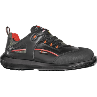 Sicherheitsschuh Iroko Gr.46 schwarz/rot Leder/Überkappe S3 SRC ESD EN20345-Beschreibung lesen