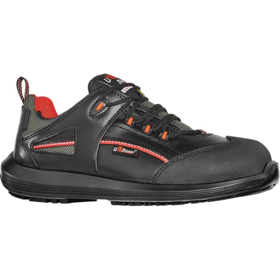 Sicherheitsschuh Iroko Gr.39 schwarz/rot Leder/Überkappe S3 SRC ESD EN20345-Beschreibung lesen