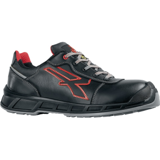 Sicherheitshalbschuh Billie Gr.42 schwarz/rot S3 CI SRC ESD EN20345 Leder-Beschreibung lesen