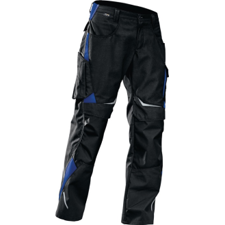 Hose PULSSCHLAG 2324 Gr.52 schwarz/kornblumenblau-Beschreibung lesen