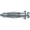 Hohlraummetalldübel HM D.12mm Dübellänge 37mm m.Schr.