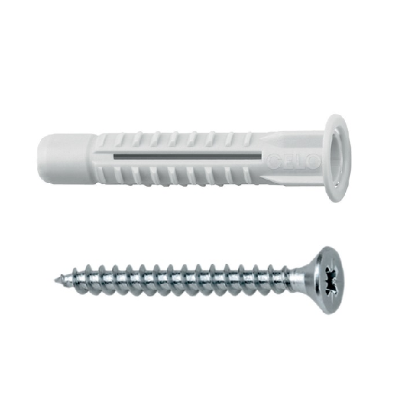Mehrzweckdübel MZK 10x60 SKS 10x60mm Kragen u.6-KT.-Schr.25St./VE,18VE/Umkarton-Beschreibung lesen