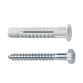 Mehrzweckdübel MZK 10x60 SKS 10x60mm Kragen u.6-KT.-Schr.25St./VE,18VE/Umkarton-Beschreibung lesen