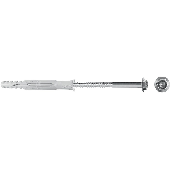 Multifunktionsrahmendübel MFR SB 10-80 SSKS Senkbund m.6-KT.-Schr.ETA-Beschreibung lesen