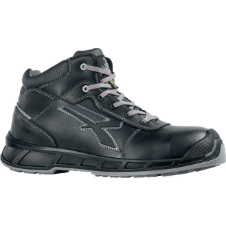 Sicherheitsstiefel Gaynor Gr.45 schwarz-grau S3 CI SRC ESD EN20345 Leder-Beschreibung lesen