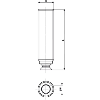 Druckschraube Nr.7600S M16x62mm f.Spannkraft 30 kN Gr.30-Beschreibung lesen