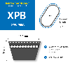 CMW - XPB1260 / 5VX500 Cinghia trapezoidale stretta dentellata