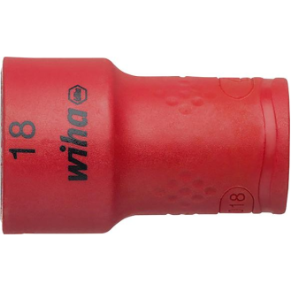 Steckschlüsseleinsatz 6-kant 3/8" 18mm VDE-Beschreibung lesen