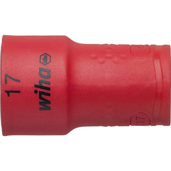 Steckschlüsseleinsatz 6-kant 3/8" 17mm VDE Steckschlüsseleinsatz 6-kant 3/8" 17mm VDE-Beschreibung lesen