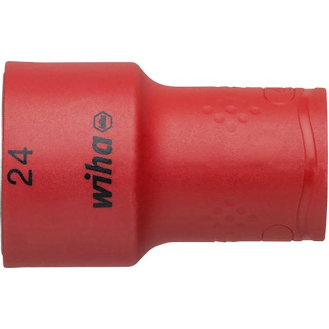 Steckschlüsseleinsatz 6-kant 1/2" 24mm VDE-Beschreibung lesen