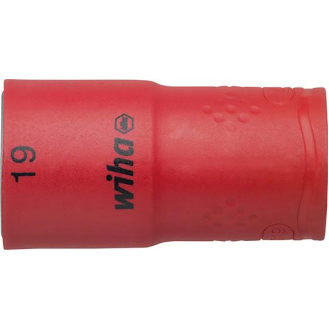 Steckschlüsseleinsatz 6-kant 1/2" 19mm VDE-Beschreibung lesen