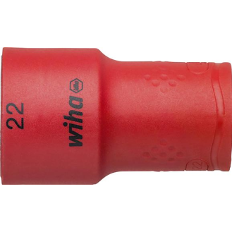 Steckschlüsseleinsatz 6-kant 1/2" 22mm VDE-Beschreibung lesen