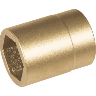 Steckschlüsseleinsz 1/2 Zoll 6-kant SW 32mm L.46mm funkenfrei-Beschreibung lesen