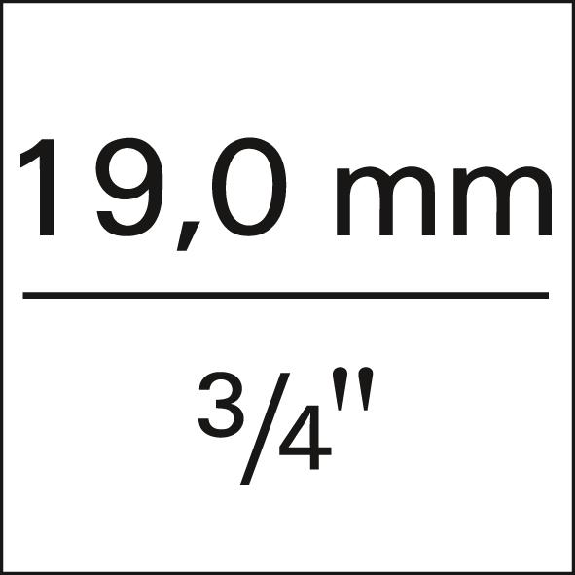 Kraftschraubersteckschlüsseleinsz 745 3/4 Zoll i6-KT.SW 17mm L.62mm-Beschreibung lesen