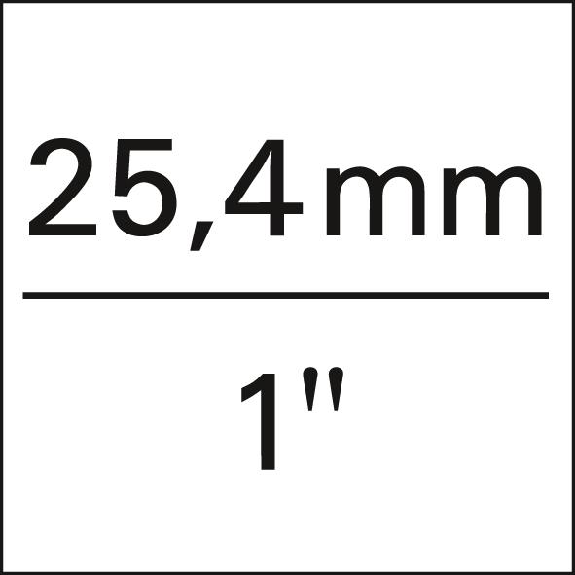 Kraftschraubersteckschlüsseleinsz 750 L 1 Zoll 6KT SW 27mm L.100mm-Beschreibung lesen