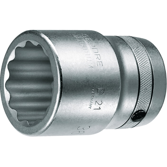 Steckschlüsseleinsz D 21 1 Zoll 12-kant SW 36mm L.70mm Steckschlüsseleinsz D 21 1 Zoll 12-kant SW 36mm L.70mm-Beschreibung lesen