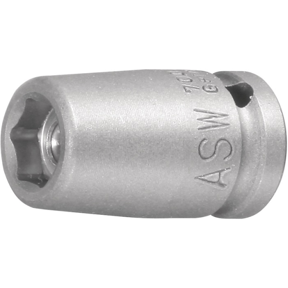 Kraftschraubersteckschlüsseleinsz 700 M 1/4 Zoll 6KT Magnet SW 10mm L.2m-Beschreibung lesen