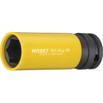 Kraftschraubersteckschlüsseleinsz 903SLG-19 1/2Zoll 6KT m.Ku.Hülse SW19mm 85mm-Beschreibung lesen