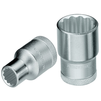 Steckschlüsseleinsz D 19 1/2 Zoll 12-kant SW 7/16 Zoll-Beschreibung lesen