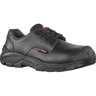 Sicherheitsschuh Lynx UK Gr.39 schwarz Leder/Überkappe S3 SRC EN20345-Beschreibung lesen
